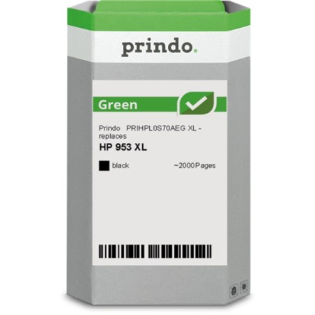 ORIGINAL Prindo Cartuccia d'inchiostro nero PRIHPL0S70AEG Green XL ~2000 Seiten