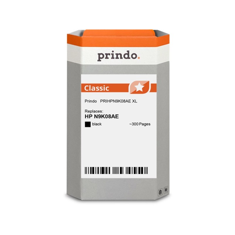 ORIGINAL Prindo Cartuccia d'inchiostro nero PRIHPN9K08AE Classic XL ~300 Seiten Prindo BASIC: L'alternativa a basso costo, di al