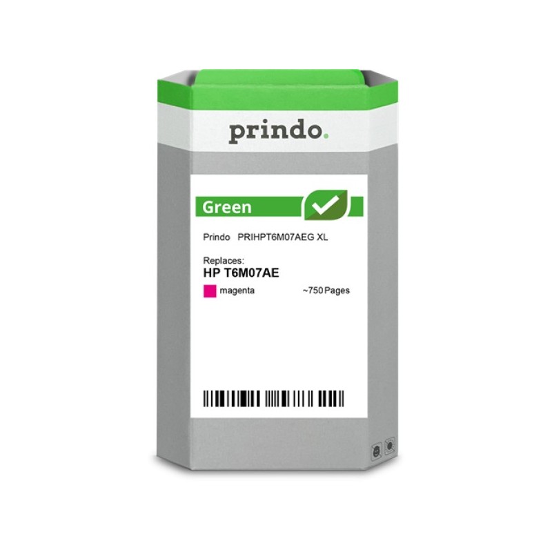 ORIGINAL Prindo Cartuccia d'inchiostro magenta PRIHPT6M07AEG Green XL ~825 Seiten