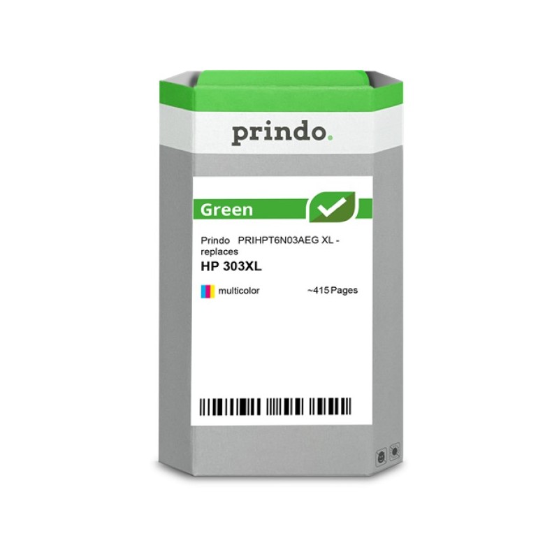 ORIGINAL Prindo Cartuccia d'inchiostro differenti colori PRIHPT6N03AEG Green XL ~415 Seiten