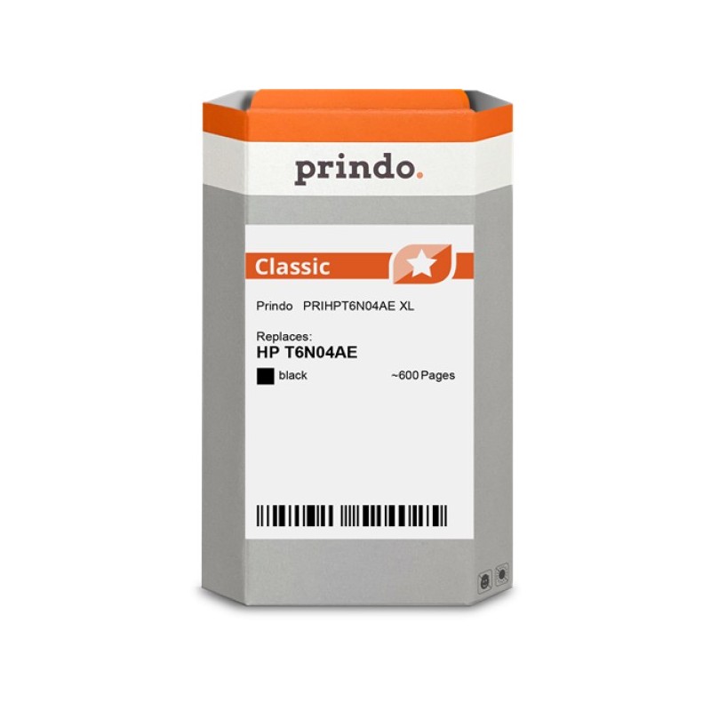 ORIGINAL Prindo Cartuccia d'inchiostro nero PRIHPT6N04AE Classic XL ~600 Seiten Prindo Classic: l'alternativa premium, completam