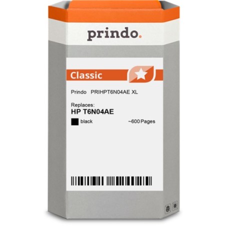 ORIGINAL Prindo Cartuccia d'inchiostro nero PRIHPT6N04AE Classic XL ~600 Seiten Prindo Classic: l'alternativa premium, completam