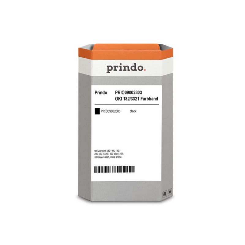 ORIGINAL Prindo Nastro colorato nero PRIO09002303 Basic