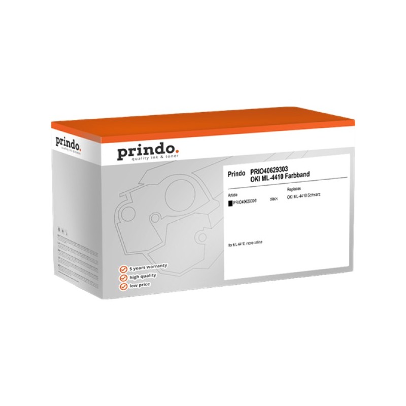 ORIGINAL Prindo Nastro colorato nero PRIO40629303 Basic