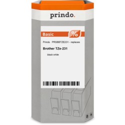 ORIGINAL Prindo Nastro Nero su bianco PRSBBTZE231 Basic