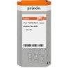 ORIGINAL Prindo Nastro Nero su bianco PRSBBTZES251 Basic compatibile con Brother TZe-S251, 24 mm x 8 m, laminato