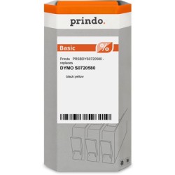 ORIGINAL Prindo Nastro Nero su giallo PRSBDYS0720580 Basic