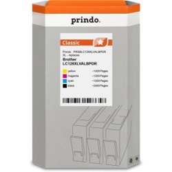 ORIGINAL Prindo Multipack nero / ciano / magenta / giallo PRSBLC129XLVALBPDR Classic XL