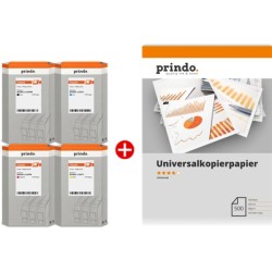 ORIGINAL Prindo Value Pack nero / ciano / magenta / giallo PRSBLC427 MCVP Classic ~7500 Seiten
