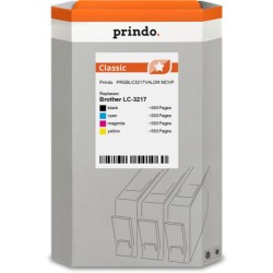 ORIGINAL Prindo Multipack nero / ciano / magenta / giallo PRSBLC3217VALDR MCVP Classic