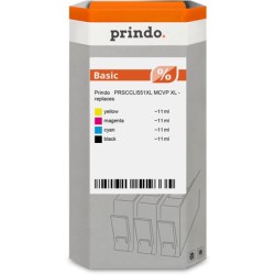 ORIGINAL Prindo Multipack nero / ciano / magenta / giallo PRSCCLI551XL MCVP Basic XL Prindo BASIC: L'alternativa a basso costo, 