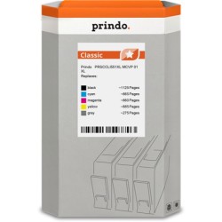 ORIGINAL Prindo Multipack nero / ciano / magenta / giallo / Grigio PRSCCLI551XL MCVP 01 Classic XL
