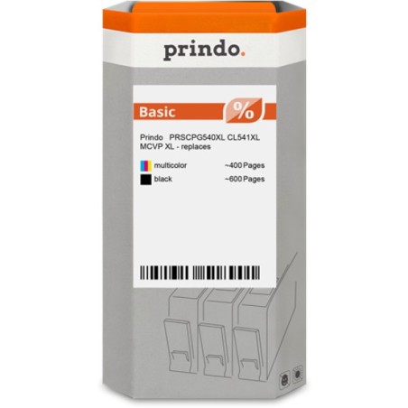 ORIGINAL Prindo Multipack nero / differenti colori PRSCPG540XL CL541XL MCVP Basic XL Prindo BASIC: L'alternativa a basso prezzo,