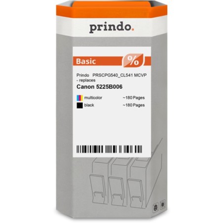 ORIGINAL Prindo Multipack nero / differenti colori PRSCPG540_CL541 MCVP Basic Prindo BASIC: l'alternativa a basso costo, di alta
