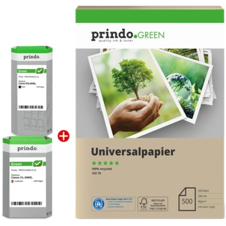 ORIGINAL Prindo Value Pack nero / differenti colori PRSCPG545XL_CL546XLG MCVP Green XL ~700 Seiten