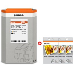ORIGINAL Prindo Value Pack nero / differenti colori PRSCPG545XL_CL546XL MCVP Basic XL Prindo BASIC: l'alternativa a basso costo,