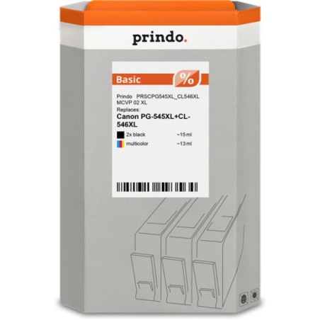 ORIGINAL Prindo Multipack nero / differenti colori PRSCPG545XL_CL546XL MCVP 02 Basic XL ~700 Seiten