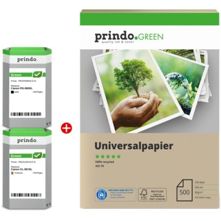 ORIGINAL Prindo Value Pack nero / differenti colori PRSCPG560XL_CL561XLG MCVP Green XL ~700 Seiten