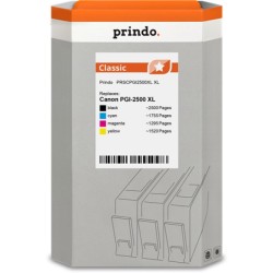 ORIGINAL Prindo Multipack nero / ciano / magenta / giallo PRSCPGI2500XL Classic XL