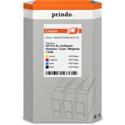 ORIGINAL Prindo Multipack nero / ciano / magenta / giallo PRSHP3YP34AE MCVP Classic XL