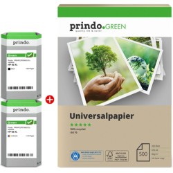 ORIGINAL Prindo Value Pack nero / differenti colori PRSHP62XLG MCVP Green XL ~1015 Seiten
