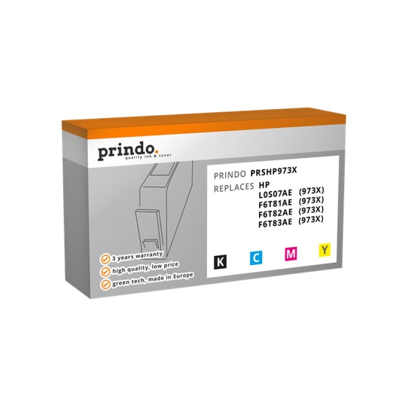 ORIGINAL Prindo Multipack nero / ciano / magenta / giallo PRSHP973X Classic