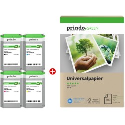 ORIGINAL Prindo Value Pack nero / ciano / magenta / giallo PRSHPC2P43AEG MCVP Green XL ~6800 Seiten