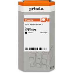 ORIGINAL Prindo Multipack nero PRSHPD8J45AE Classic XL Prindo BASIC: L'alternativa economica per HP D8J45AE (contenuto: 2x CH563