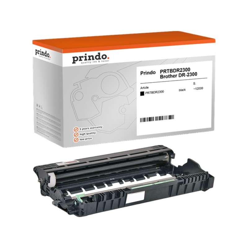 ORIGINAL Prindo Tamburo nero PRTBDR2300 Classic ~12000 Seiten