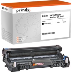 ORIGINAL Prindo Tamburo nero PRTBDR3200 Classic ~25000 Seiten alternativa per Brother DR-3200