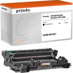 ORIGINAL Prindo Tamburo nero PRTBDR3300 Classic ~30000 Seiten alternativa per Brother DR-3300