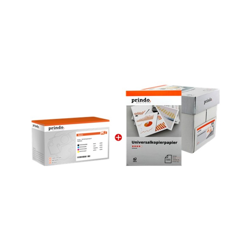 ORIGINAL Prindo Value Pack nero / ciano / magenta / giallo PRTBTN246 MCVP Basic 4 Toner: 1x PRTBTN242BK + 1x PRTBTN246C + 1x PRT