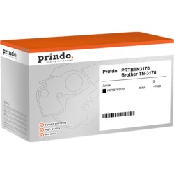 ORIGINAL Prindo toner nero PRTBTN3170 Classic ~7000 Seiten L'alternativa per Brother TN-3170