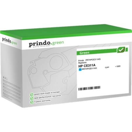 ORIGINAL Prindo toner ciano PRTHPCE311AG Green ~1000 Seiten