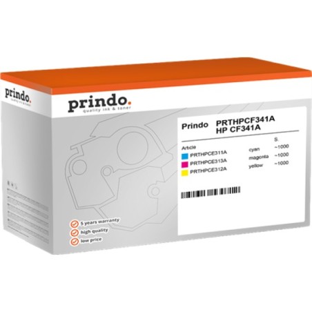 ORIGINAL Prindo Multipack ciano / magenta / giallo PRTHPCF341A Classic