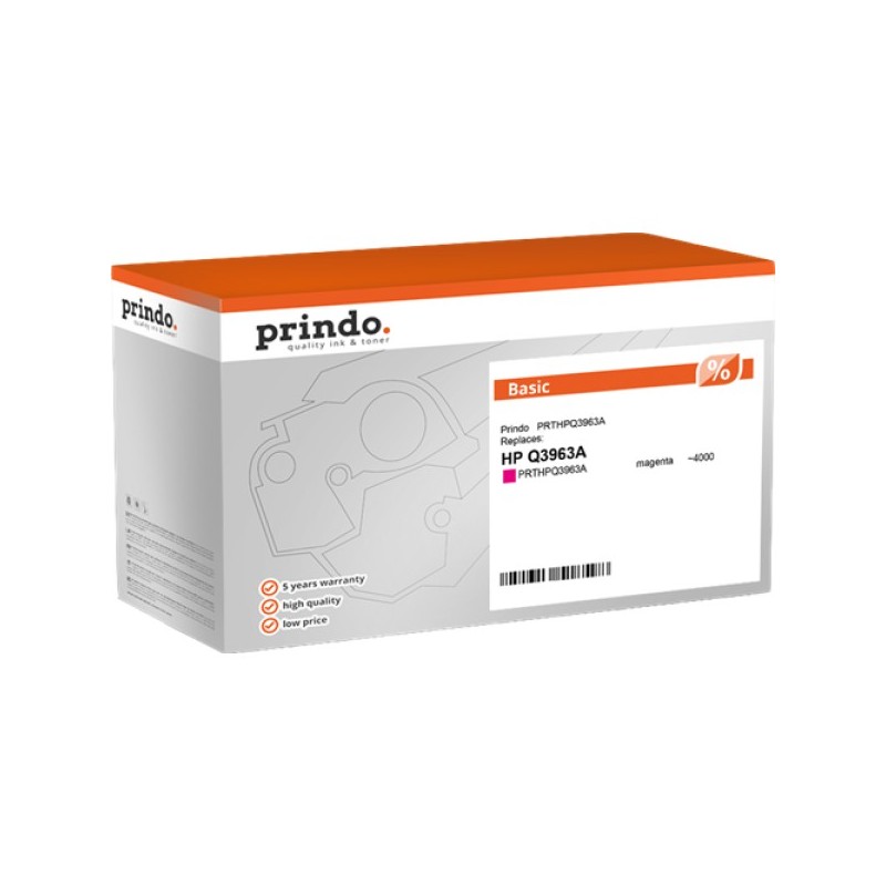 ORIGINAL Prindo toner magenta PRTHPQ3963A Basic ~4000 Seiten
