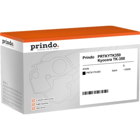 ORIGINAL Prindo toner nero PRTKYTK350 Classic ~15000 Seiten alternativa per Kyocera TK-350 (1T02LX0NL0)