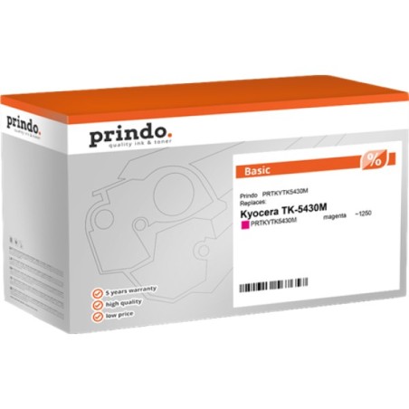 ORIGINAL Prindo toner magenta PRTKYTK5430M Basic ~1250 Seiten