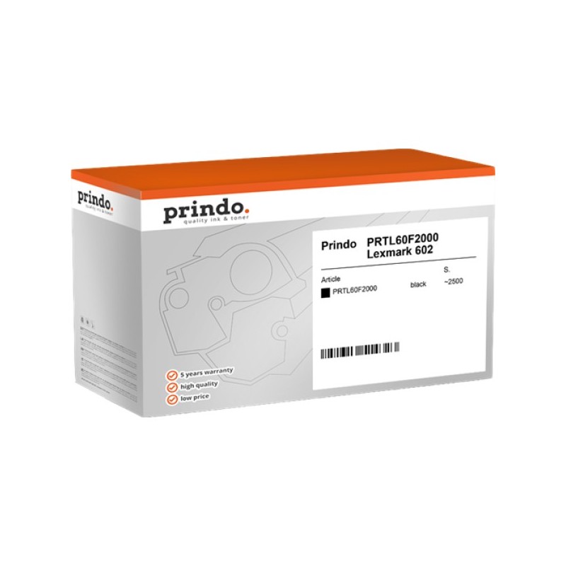ORIGINAL Prindo toner nero PRTL60F2000 Classic ~2500 Seiten