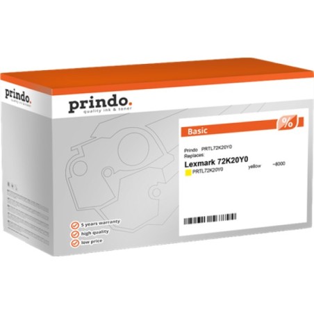 ORIGINAL Prindo toner giallo PRTL72K20Y0 Basic ~8000 Seiten