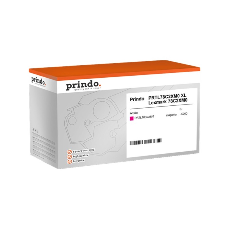 ORIGINAL Prindo toner magenta PRTL78C2XM0 Classic XL ~5000 Seiten