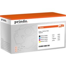 ORIGINAL Prindo Value Pack nero / ciano / magenta / giallo PRTSCLT506L Basic Rainbow