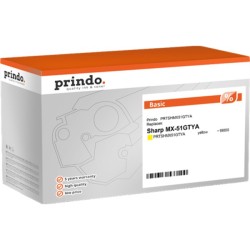 ORIGINAL Prindo toner giallo PRTSHMX51GTYA Basic ~18000 Seiten