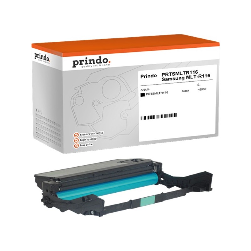 ORIGINAL Prindo Tamburo nero PRTSMLTR116 Classic ~9000 Seiten compatibile per Samsung MLT-R116