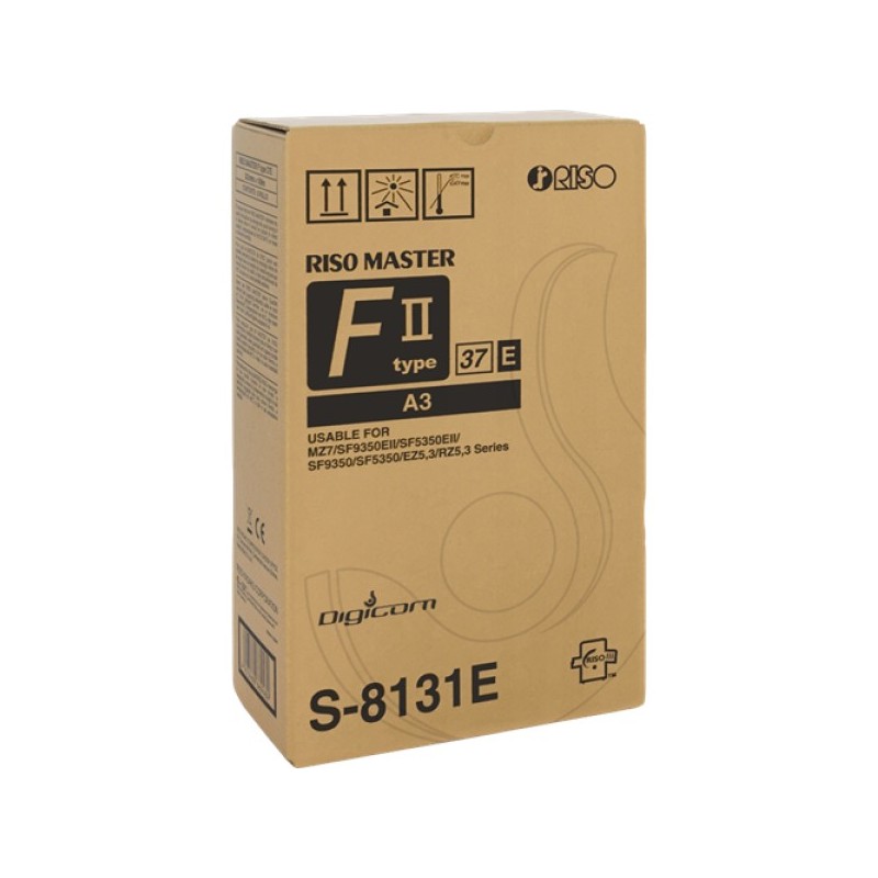 ORIGINAL Riso nastro a trasferimento termico S-8131E A3 Master A3, tipo Z 37, PU=2