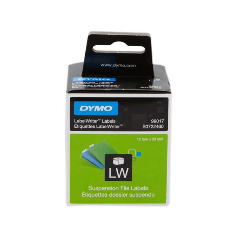 ORIGINAL DYMO Etichette Bianco S0722460 99017 etichette bianche, 50x12mm, 1x220 pezzi
