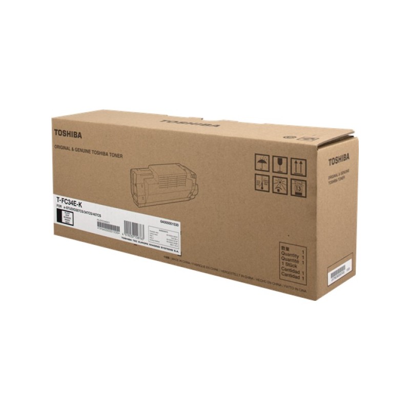 ORIGINAL Toshiba toner nero T-FC34EK 6A000001530 ~15000 Seiten