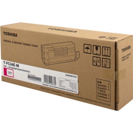 ORIGINAL Toshiba toner magenta T-FC34EM 6A000001533 ~11500 Seiten
