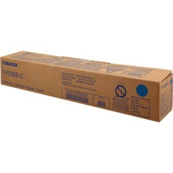 ORIGINAL Toshiba toner ciano T-FC50EC 6AJ00000113 ~33600 Seiten