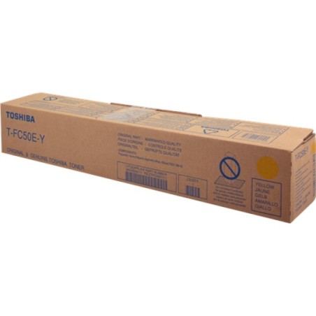 ORIGINAL Toshiba toner giallo T-FC50EY 6AJ00000111 ~33600 Seiten